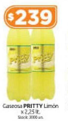 Cordiez Gaseosa pritty limón oferta