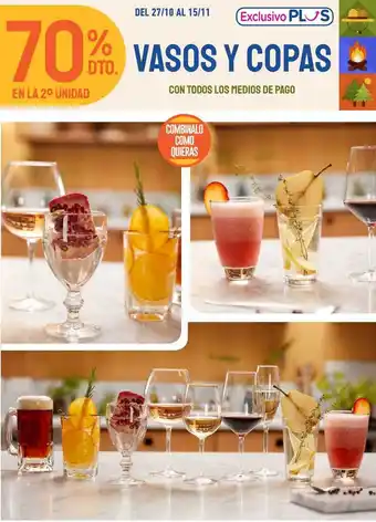 La Anonima Vasos y copas oferta