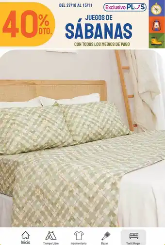 La Anonima Sábanas oferta