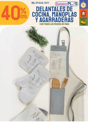 La Anonima Delantales de cocina, manoplas y agarraderas oferta