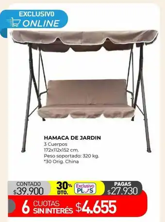 La Anonima Hamaca de jardin oferta