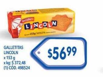 Makro Galletitas lincoln oferta