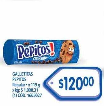 Makro Galletitas pepitos oferta