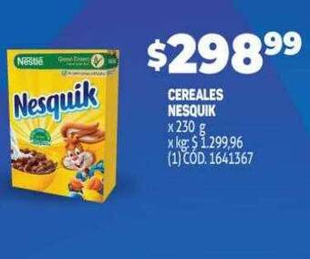 Makro Cereales nesquik oferta