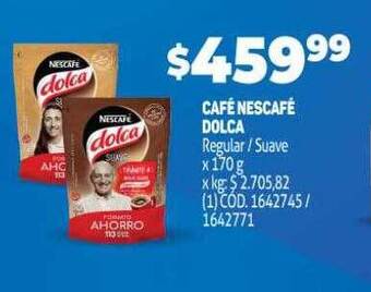 Makro Café nescafé dolca oferta