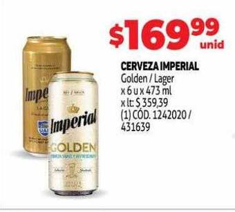 Makro Cerveza imperial oferta