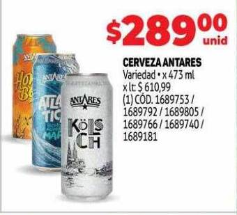 Makro Cerveza antares oferta