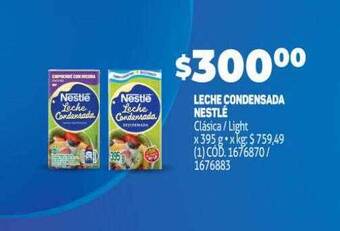 Makro Leche condensada nestlé oferta