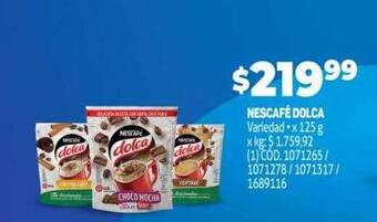Makro Nescafé dolca oferta
