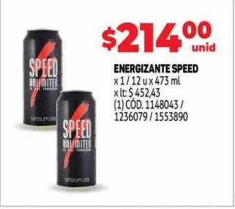 Makro Energizante speed oferta