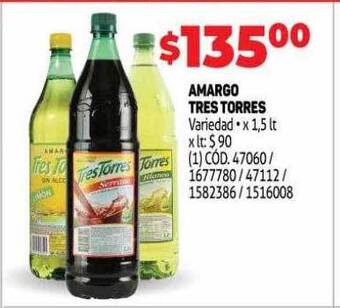 Makro Amargo tres torres oferta