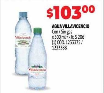 Makro Agua villavicencio oferta