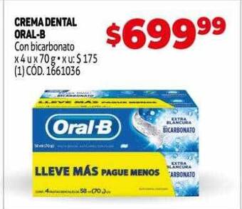Makro Crema dental oral-b oferta