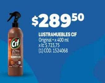 Makro Lustramuebles cif oferta