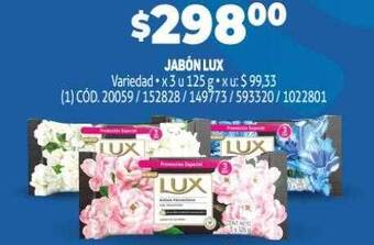 Makro Jabón lux oferta