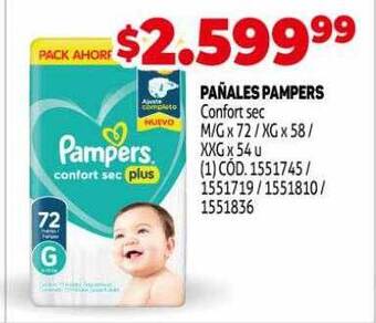 Makro Pañales pampers oferta