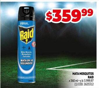 Makro Mata mosquitos raid oferta