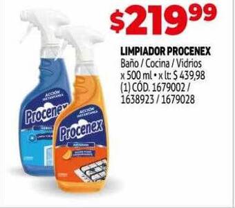 Makro Limpiador procenex oferta