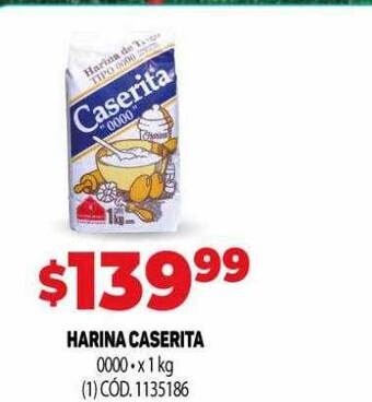 Makro Harina caserita 0000 oferta