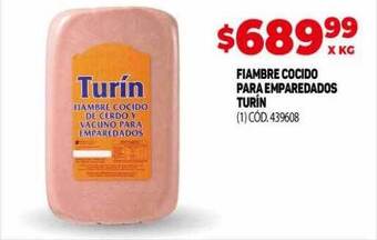 Makro Fiambre cocido para emparedados turín oferta