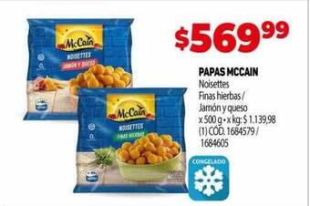 Makro Papas mccain oferta