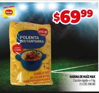 Makro Harina de maíz m&k oferta