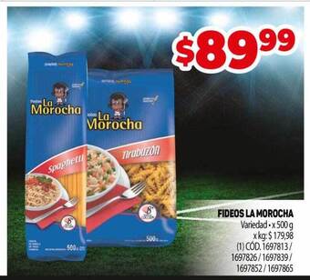 Makro Fideos la morocha oferta