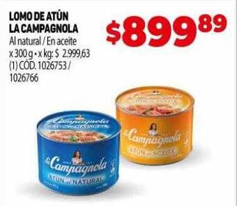 Makro Lomo de atún la campagnola oferta