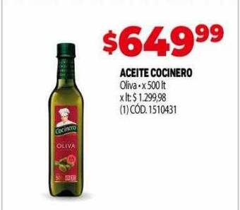 Makro Aceite cocinero oferta
