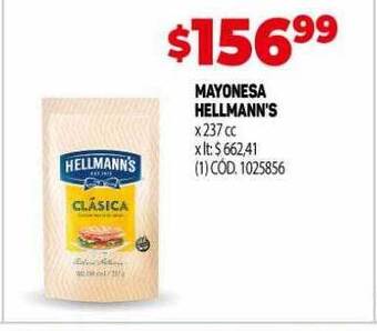 Makro Mayonesa hellmann's oferta