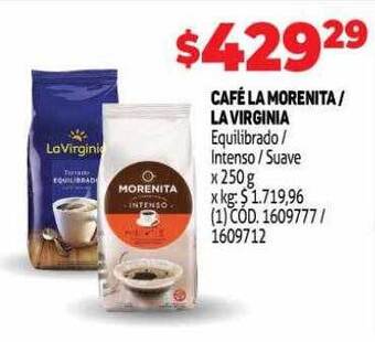 Makro Café la morenita la virginia oferta