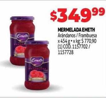 Makro Mermelada emeth oferta