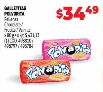Makro Galletitas polvorita oferta