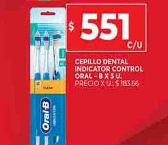 Supermercados DIA Cepillo dental indicator control oral-b oferta