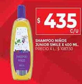 Supermercados DIA Shampoo niños junior smile oferta