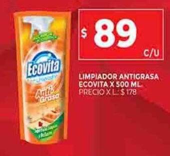 Supermercados DIA Limpiador antigrasa ecovita oferta