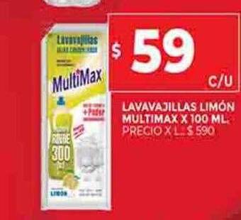 Supermercados DIA Lavavajillas limón multimax oferta