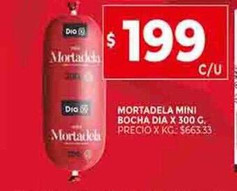 Supermercados DIA Mortadela mini bocha dia oferta
