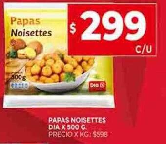 Supermercados DIA Papas noisettes dia oferta