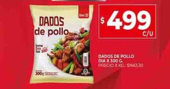 Supermercados DIA Dados de pollo dia oferta