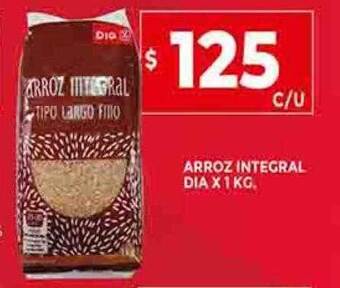 Supermercados DIA Arroz integral dia oferta
