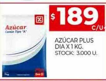 Supermercados DIA Azúcar plus dia oferta