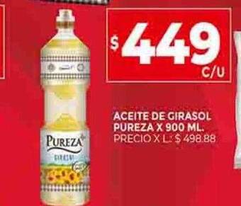 Supermercados DIA Aceite de girasol pureza oferta