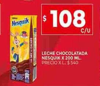Supermercados DIA Leche chocolatada nesquik oferta