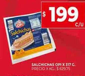Supermercados DIA Salchichas opi oferta