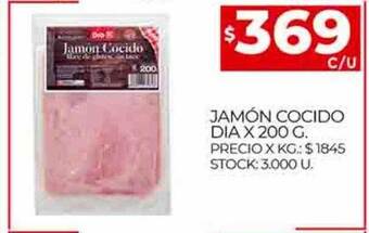 Supermercados DIA Jamón cocido dia oferta