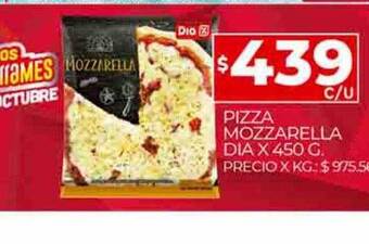 Supermercados DIA Pizza mozzarella dia oferta