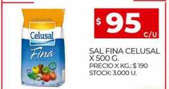 Supermercados DIA Sal fina celusal oferta