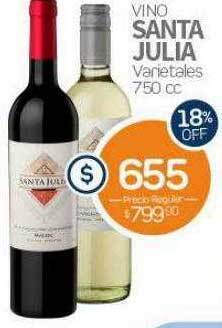 Alvear Vino santa julia oferta