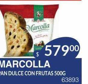 Masivos Marcolla pan dulce con fruta oferta